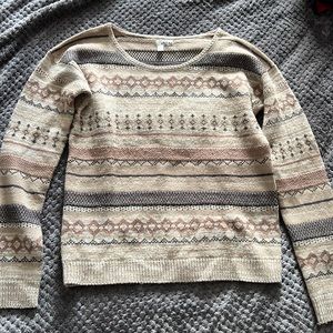 Abound pattern sweater